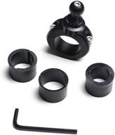 black universal motorcycle handlebar mount kit - techmount 4-30912-b логотип