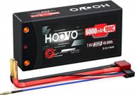 hoovo 2s 100c 6000 мач 7,6 в rc shorty lipo батарея высоковольтный жесткий чехол с разъемом deans t для rc 1/8 1/10 scale vehicles car trucks boats (пуля 4 мм) логотип