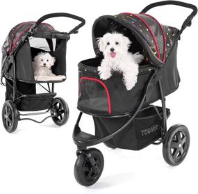 img 4 attached to Hauck Tog Fit Pet Roadster - Perfect For Traveling With Your Furry Friend!