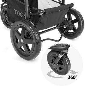 img 1 attached to Hauck Tog Fit Pet Roadster - Perfect For Traveling With Your Furry Friend!