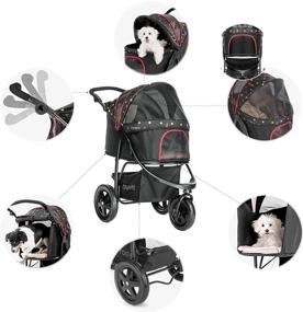 img 3 attached to Hauck Tog Fit Pet Roadster - Perfect For Traveling With Your Furry Friend!