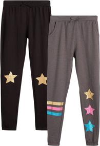 img 4 attached to Спортивные штаны Freestyle Revolution Girls Joggers