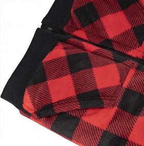 img 1 attached to Sherpa Fleece-Lined Plaid Flannel Hoodie Jacket For Women - Zip-Up, Hooded Sweatshirt Jackets By ThCreasa