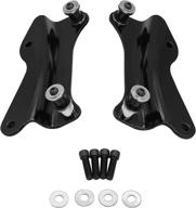 🔧 enhanced 4-point docking hardware kit for harley electra glide road glide 2014-2022 (sleek black) логотип