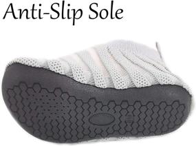 img 2 attached to 👶 Comfortable Toddler Slipper: Non Slip Lightweight Slippers for Boys' Shoes