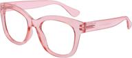 aezuni women's oversized reading glasses for large readers [0, 1.0, 1.25, 1.5, 1.75, 2.0, 2.25, 2.5, 2.75, 3.0, 3.5, 4.0, 5.0, 6.0] logo