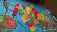 img 1 attached to Portable Inflatable Sand Tray, Versatile Moldable Play Sand Box By CoolSand review by David Dugas
