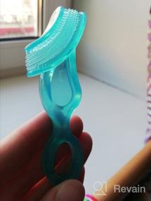 img 11 attached to Зубная щетка Brush Baby жевательная Chewable Toothbrush BRB001 10-36 месяцев, прозрачный