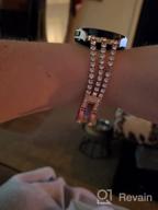 картинка 1 прикреплена к отзыву Bling Diamond Links Samsung Galaxy Watch 4/5/Active2 Band - Compatible With 40Mm, 44Mm & 45Mm Watches - Women'S Sliver Bracelet от Dennis Black