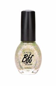 img 4 attached to Cacee'S Premium Gold Nail Polish Collection: Choose From Glitter, Holographic, And Confetti In Stunning Shades Like Crystal Dazzle (408)