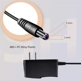 img 2 attached to 🔌 12V 1A Power Adapter & Supply for LED Light Bars, Routers, Hubs, Speakers, etc.