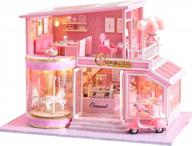 cutebee dollhouse kit with furniture and music movement – create your own childhood memories in 1:24 scale logo