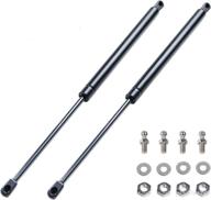 🔧 16-inch gas spring shocks struts for hydraulics lid stay with 38lbs/169n lift support - ideal for camper shell, leer, are, atc truck toppers, rear windows, truck caps, canopies, and doors logo