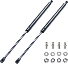 img 4 attached to 🔧 16-Inch Gas Spring Shocks Struts for Hydraulics Lid Stay with 38Lbs/169N Lift Support - Ideal for Camper Shell, Leer, ARE, ATC Truck Toppers, Rear Windows, Truck Caps, Canopies, and Doors