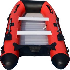 img 3 attached to 12Ft Inflatable Boat Raft Sport Rescue Diving Fishing Dinghy Tender Pontoon BRIS