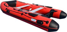 img 2 attached to 12Ft Inflatable Boat Raft Sport Rescue Diving Fishing Dinghy Tender Pontoon BRIS