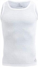 img 1 attached to 👕 Премиум рубашки из хлопка Volcom с эластичностью в размере "Medium" - удобные и стильные