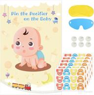 waenerec pacifier stickers birthday supplies logo