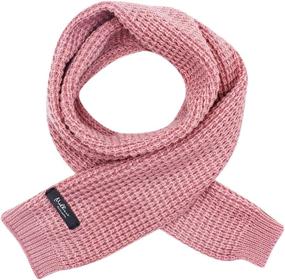 img 2 attached to Вязаный шарф Модные зимние шарфы для малышей