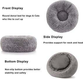 img 1 attached to 🐶 GOHOO PET Orthopedic Memory Foam Dog Bed: Cooling, Waterproof & Washable Crate Pet Bed with Removable Cover