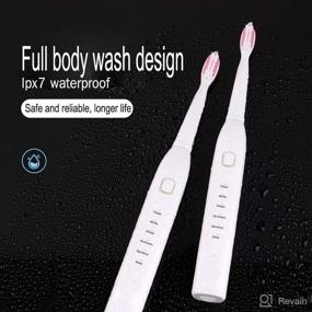 img 1 attached to ShanJu Electric Toothbrush Rechargeable Waterproof