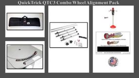 img 4 attached to All-In-One Portable Alignment Kit With Plates, SW Holder & Specs (13-22.5) By QuickTrick