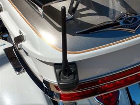 img 1 attached to 📡 AntennaMastsRus - The Original 6.75" Short Rubber Antenna Compatible with Kawasaki Vulcan Vaquero , Voyager (09-22) - Internal Copper Coil for Premium Reception - All Models