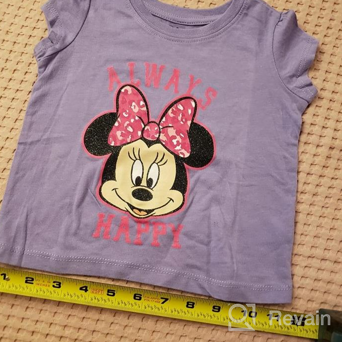 img 1 attached to 🐭 Disney Minnie Mouse Heathered Toddler T-Shirt - Girls' Clothing review by Kevin Parker