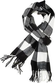 img 4 attached to VIVIAN VINCENT Womens Buffalo Cashmere Women's Accessories ~ Scarves & Wraps