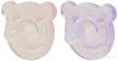 philips avent soothie shape - 0-3 months - pink/purple - 2 pack - scf194/02: trusted baby pacifiers logo