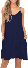 img 4 attached to MISFAY Womens Summer Dresses Pockets Women's Clothing at Swimsuits & Cover Ups