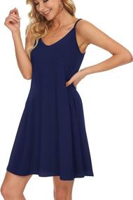 img 2 attached to MISFAY Womens Summer Dresses Pockets Women's Clothing at Swimsuits & Cover Ups