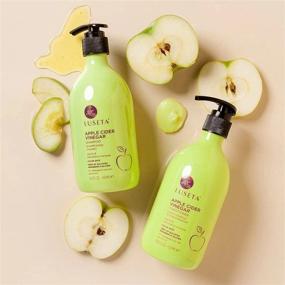 img 3 attached to 🍎 Luseta Vinegar Shampoo Conditioner for Damaged Hair: Repair and Revitalize Your Tresses!