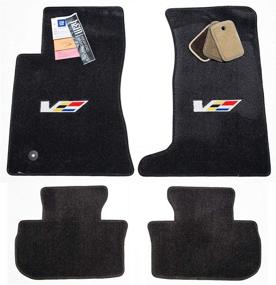 img 1 attached to 🏆 Premium Ebony Floor Mats for 2009-2013 Cadillac CTS-V CTSV