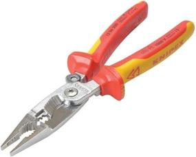 img 2 attached to 🔌 Knipex 13 96 200 SB VDE-Tested Electrical Pliers with Opening Spring – Blister Packaged!