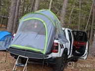 картинка 1 прикреплена к отзыву Orange JoyTutus 2 Person Waterproof PU2000Mm Double Layer Pickup Truck Bed Tent, Portable 5.5'-6' Camping Preferred от Todd Mamat