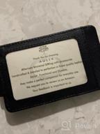img 1 attached to Blocking Luxury Pocket Leather Wallet review by Phil Show