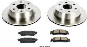 img 2 attached to 🔧 Power Stop KOE2018 Autospecialty Rear Brake Kit - OE Rotors & Ceramic Pads