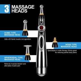 img 1 attached to Electronic Acupuncture Pen Pain Relief Therapy - Meridian Energy Pulse Massage For Powerful Pain Relief Tools