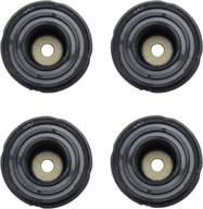 honda generator rubber foot pads - 🔌 lower for eb2000i & eu2000i - part number 68325-z07-003 логотип