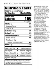 img 2 attached to 3 Pack Of HMR 800 Chocolate Shake Meal Replacements - Get The Nutrition You Need!