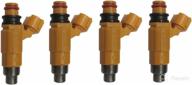 🚤 set of 4 fuel injectors for marine yamaha f150 outboard four stroke 63p1376100 cdh275 150hp logo