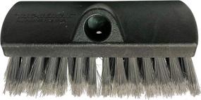 img 2 attached to 🧹 High-Quality Soft Bristle Scrub Brush and Deck Brush Extension Pole Attachment | Perfect Long Handle Scrub Brush and Car Wash Brush for House Siding, Deck, Car, Truck, RV and More | Compatible with DocaPole Telescopic Poles