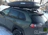 img 1 attached to MotorFansClub Roof Rack Cross Bars For Jeep Cherokee 2014-2019 | Aluminum Cargo Luggage Rail (Not Compatible With Grand Cherokee) review by John Beltran