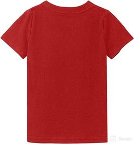 img 1 attached to 👕 Premium Quality A&J DESIGN Baby & Toddler Heavyweight Cotton Short Sleeve T-Shirts: Comfort and Style for Little Ones