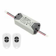 emylo smart rf relay switch - wireless remote control for home automation with two 433mhz transmitters and 1-channel 12v dc relay module - 1 pack логотип
