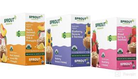 img 1 attached to Sprout Organic Pouches Blueberry Pineapple