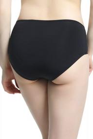 img 1 attached to Phistic Women'S UPF 50+ Bikini Swim Bottom Brief - Black Plus Size, 16