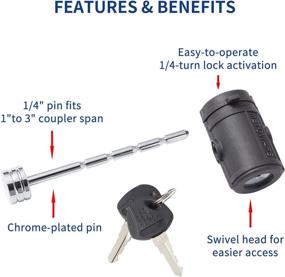 img 2 attached to METOWARE Trailer Adjustable 360°Swivel Diameter