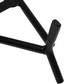 img 2 attached to 🏍️ Steel Universal Dirt Bike Triangle Side Stand, Pit Posse PP2849 - Sturdy & Reliable Accessories for Dirt Bike and Motocross - Fits Rear Axle